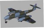 Static Gloster Meteor